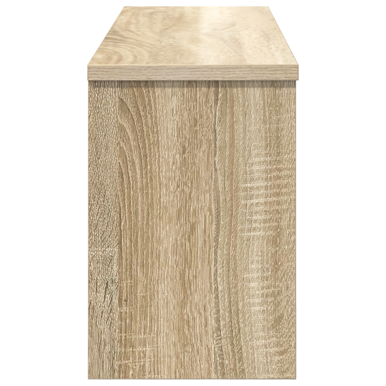 Răcător de paltoane montat pe perete cu raft Pe perete Stejar sonoma GartenMobel Dekor