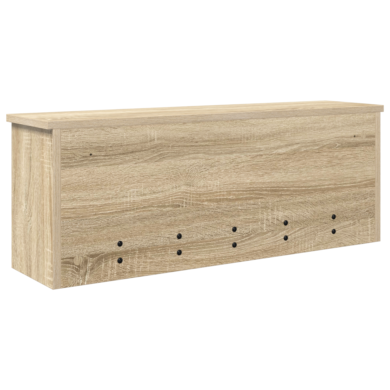 Răcător de paltoane montat pe perete cu raft Pe perete Stejar sonoma GartenMobel Dekor