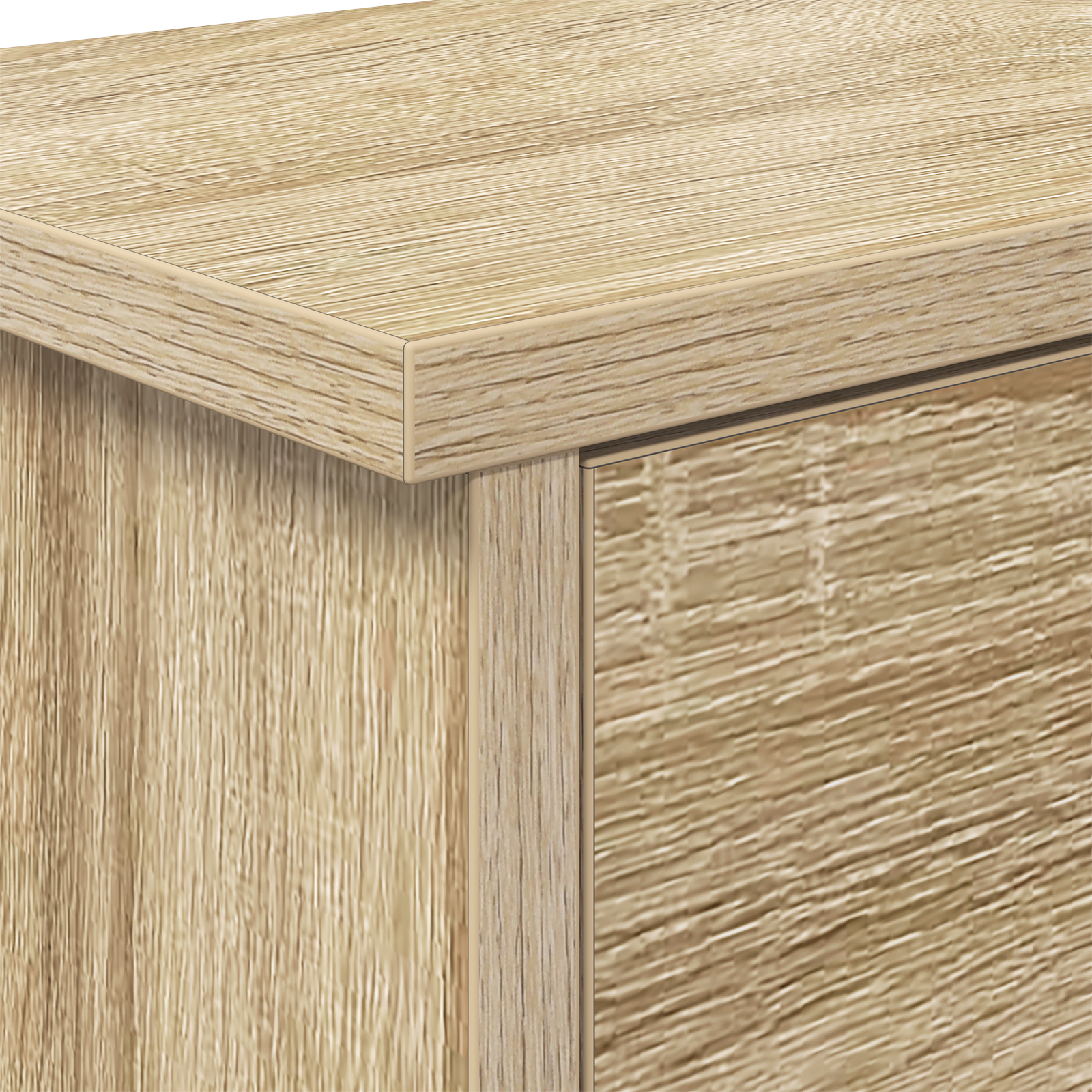 Răcător de paltoane montat pe perete cu raft Pe perete Stejar sonoma GartenMobel Dekor