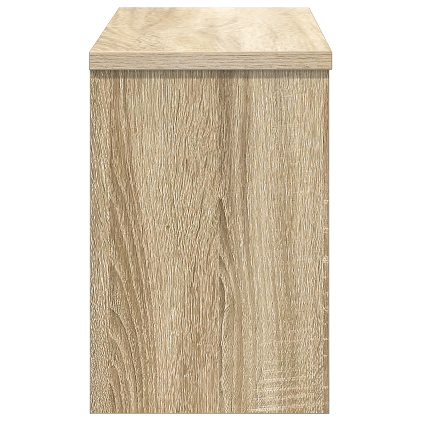 Răcător de paltoane montat pe perete cu raft Pe perete Stejar sonoma GartenMobel Dekor