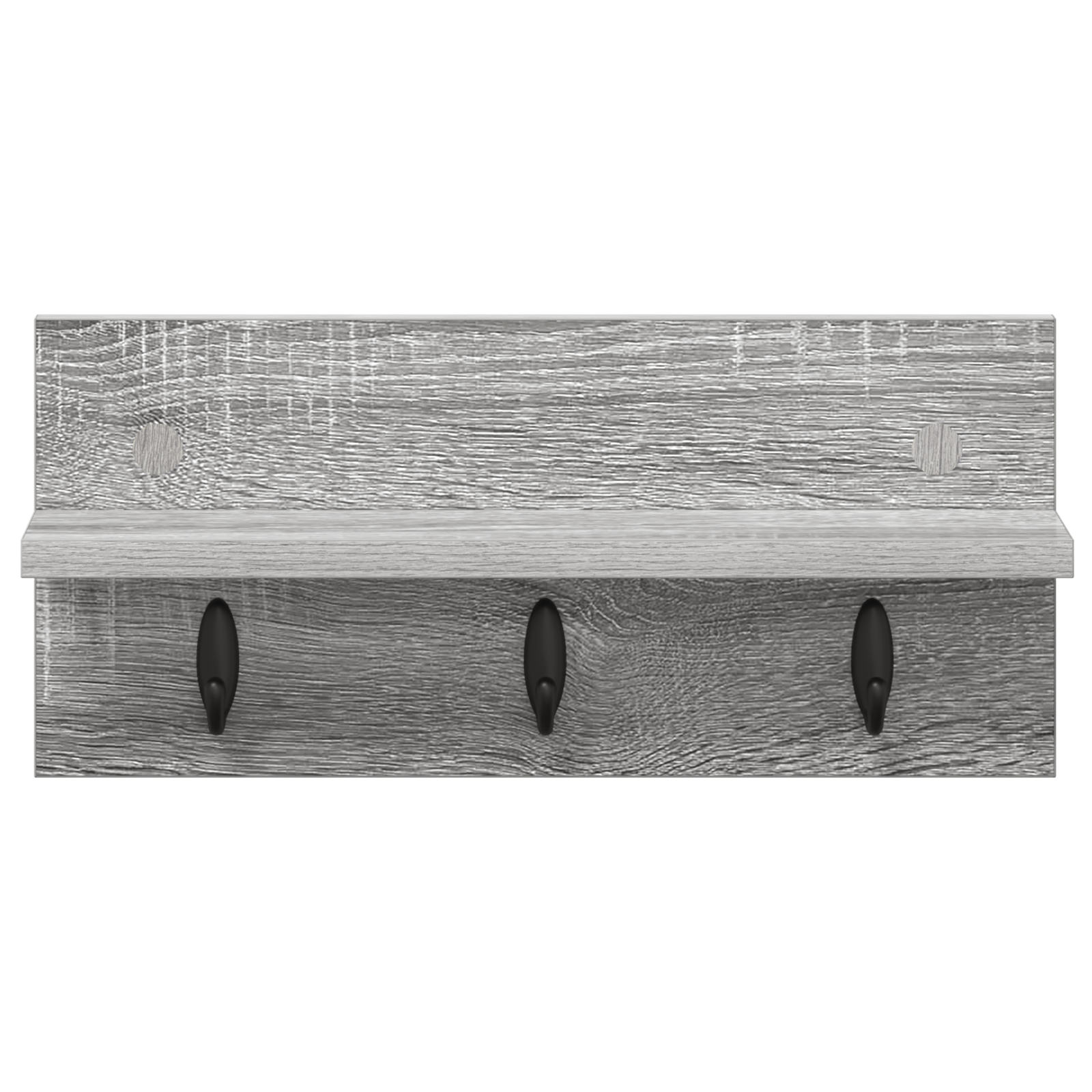 Răcător de paltoane montat pe perete cu raft Pe perete sonoma gri GartenMobel Dekor