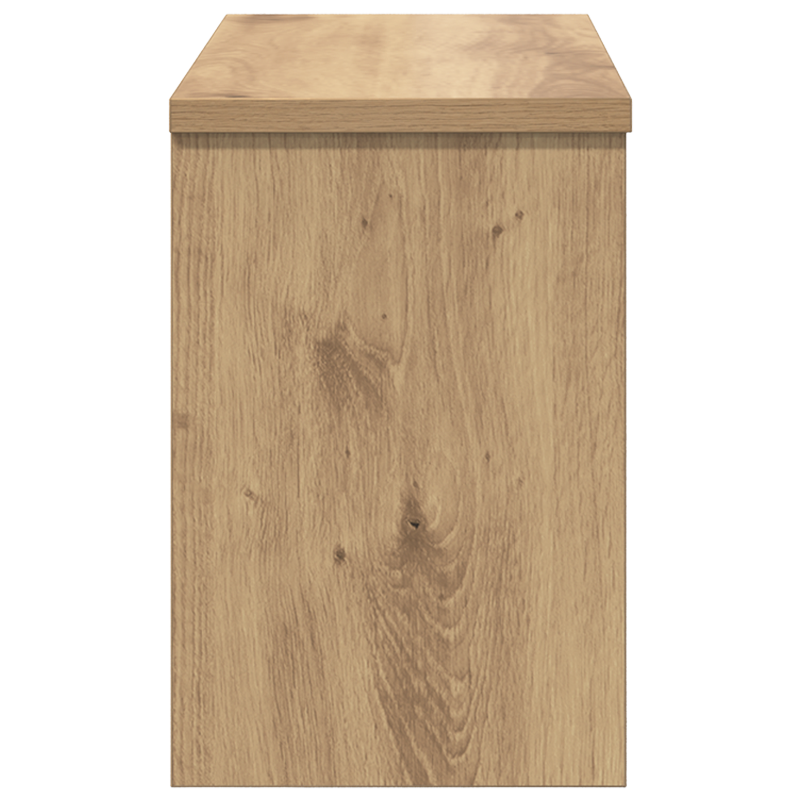 Răcător de paltoane montat pe perete cu raft Pe perete stejar artizanal GartenMobel Dekor