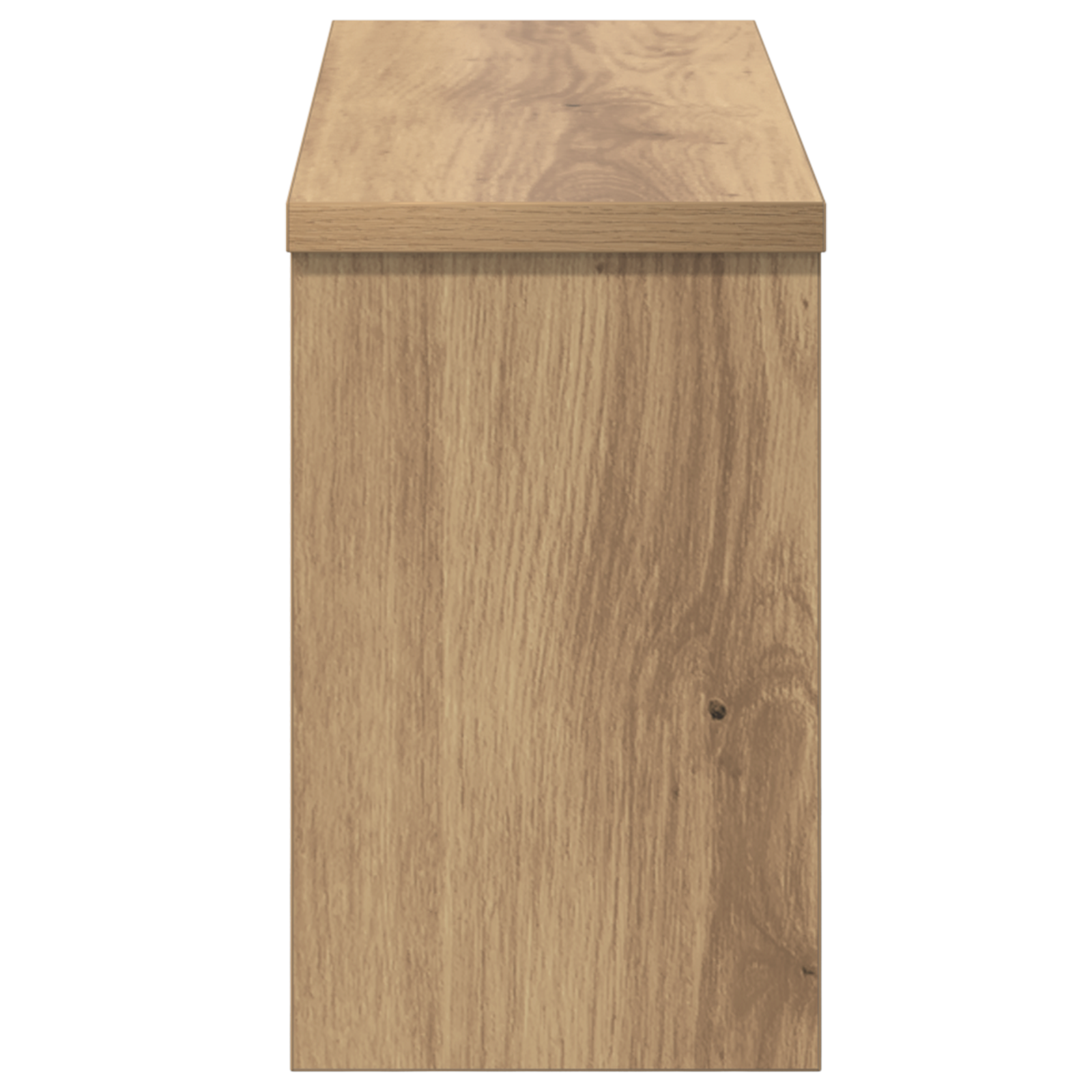 Răcător de paltoane montat pe perete cu raft Pe perete stejar artizanal GartenMobel Dekor