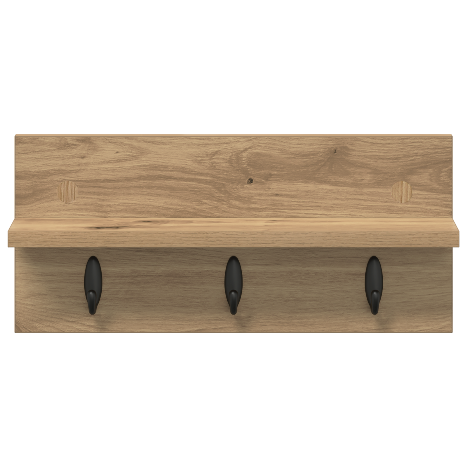 Răcător de paltoane montat pe perete cu raft Pe perete stejar artizanal GartenMobel Dekor