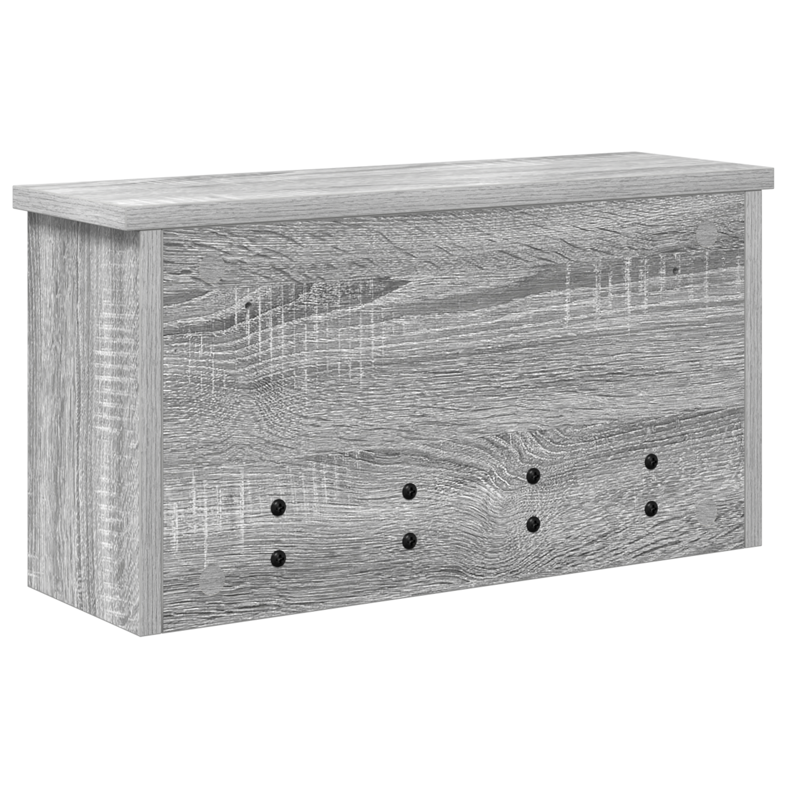 Răcător de paltoane montat pe perete sonoma gri 50 x 16 x 26 cm GartenMobel Dekor