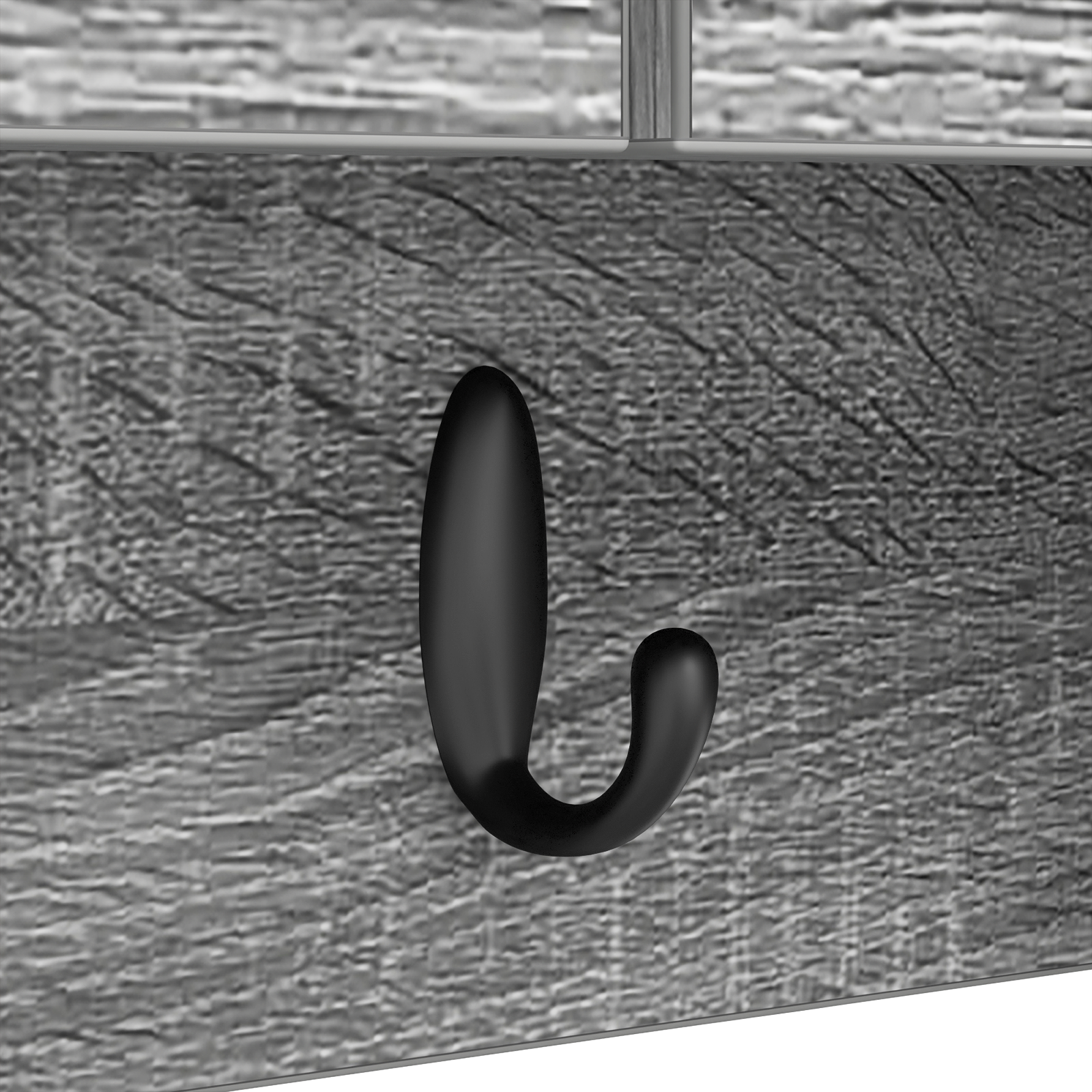 Răcător de paltoane montat pe perete sonoma gri 80 x 20 x 30 cm GartenMobel Dekor