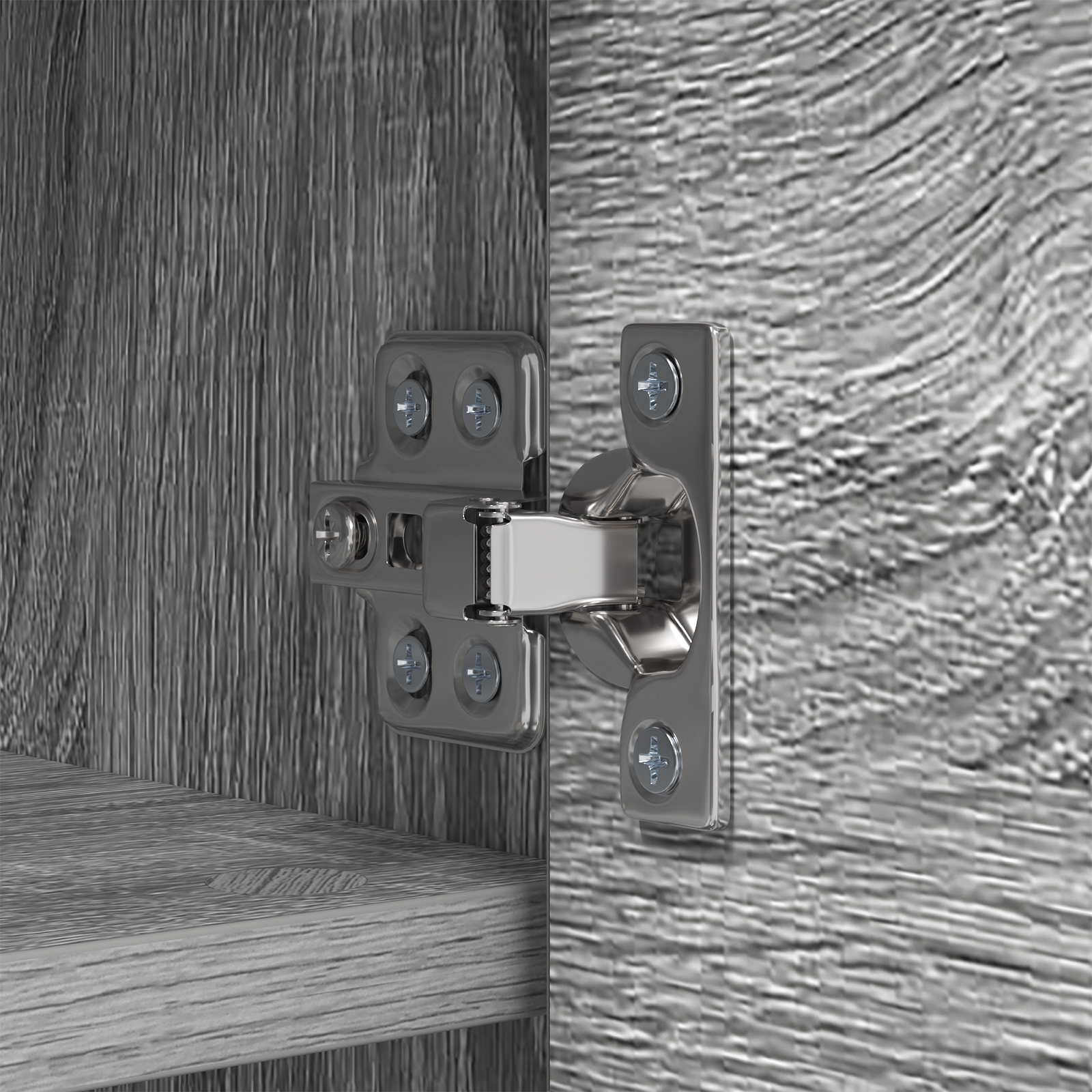 Răcător de paltoane montat pe perete sonoma gri 80 x 20 x 30 cm GartenMobel Dekor