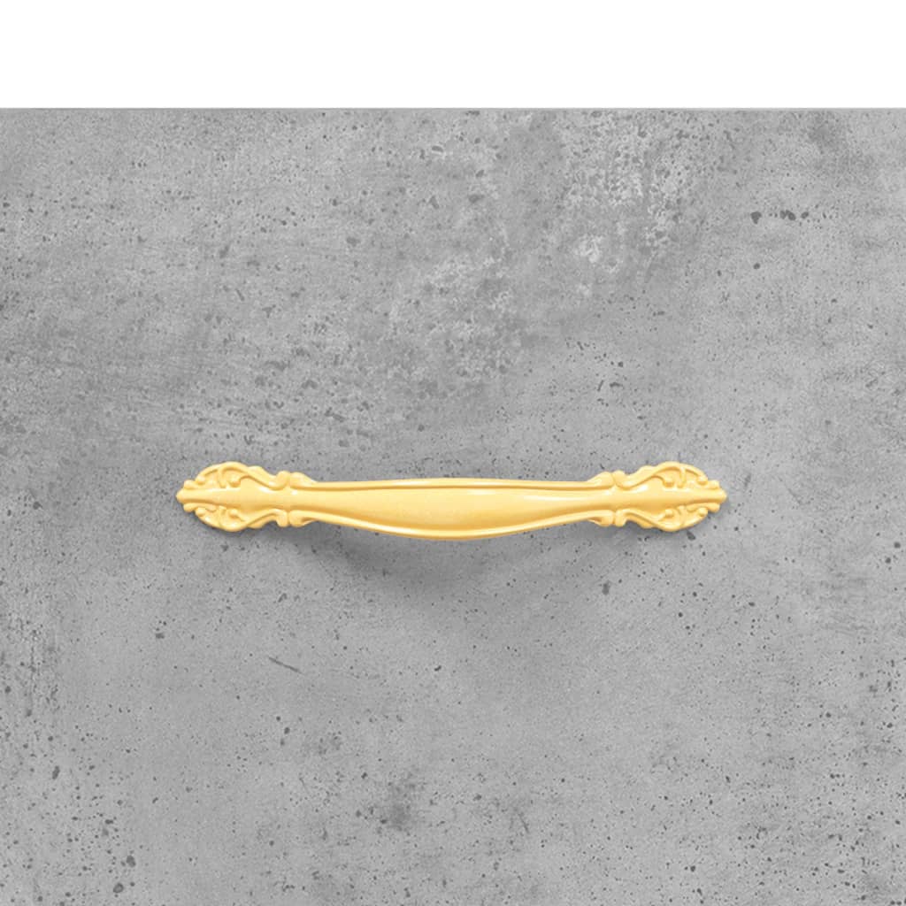 Dulap înalt, gri beton, 69,5x34x180, lemn compozit GartenMobel Dekor