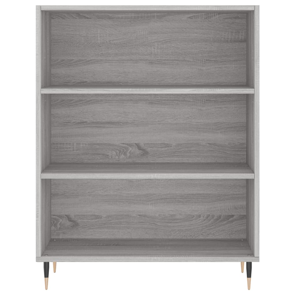 Dulap înalt, gri sonoma, 69,5x34x180 cm, lemn compozit GartenMobel Dekor