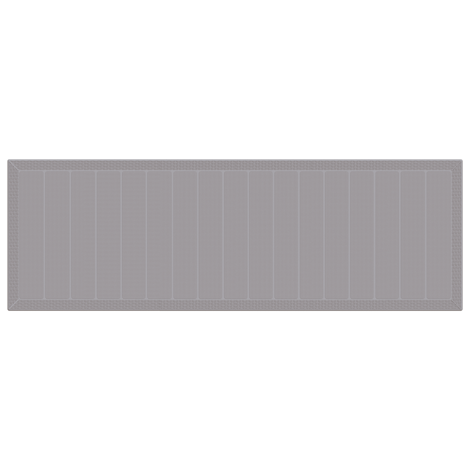 Set de masă pentru grădină 13 pcs Gri deschis 300 x 100 x 73 cm GartenMobel Dekor