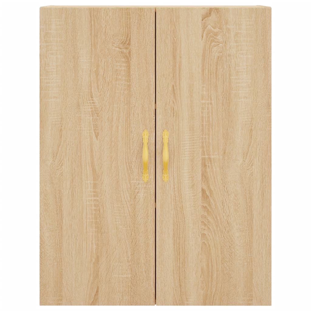 Dulap TV montat pe perete, stejar sonoma, 69,5x34x90 cm GartenMobel Dekor