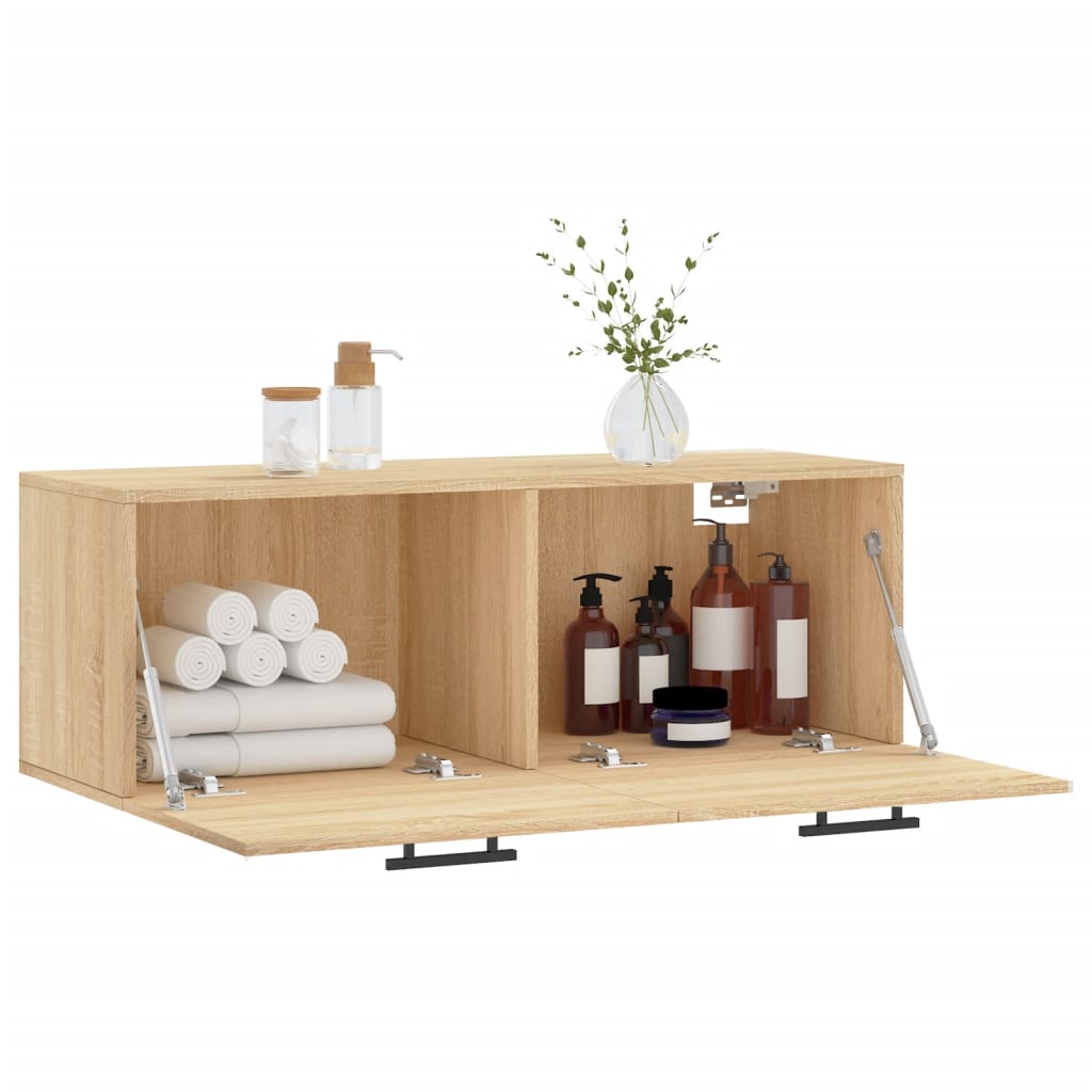 Dulap de perete, stejar sonoma, 100x36,5x35 cm, lemn prelucrat GartenMobel Dekor