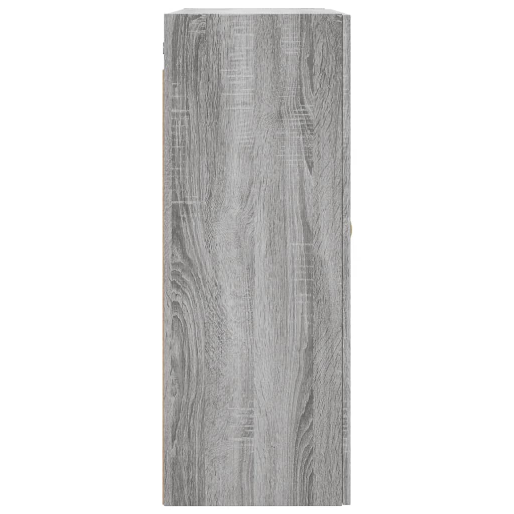 Dulap montat pe perete, gri sonoma, 69,5x34x90 cm GartenMobel Dekor