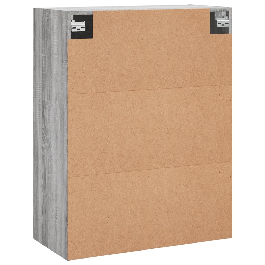 Dulap montat pe perete, gri sonoma, 69,5x34x90 cm GartenMobel Dekor