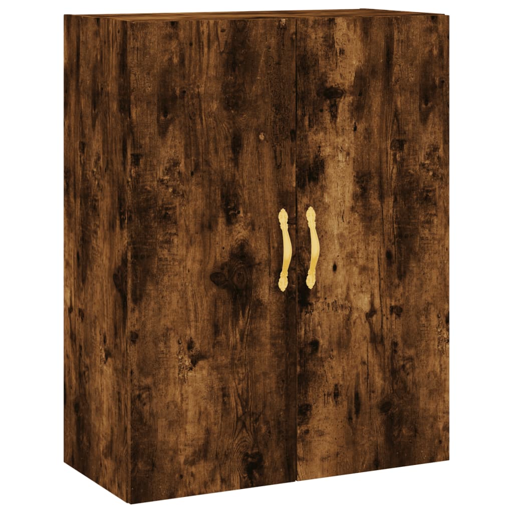 Dulap montat pe perete, stejar fumuriu, 69,5x34x90 cm GartenMobel Dekor