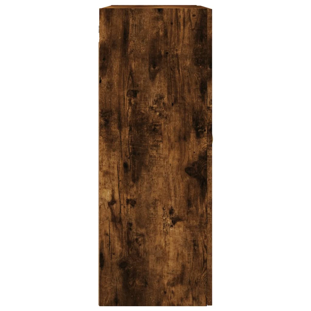 Dulap montat pe perete, stejar fumuriu, 69,5x34x90 cm GartenMobel Dekor