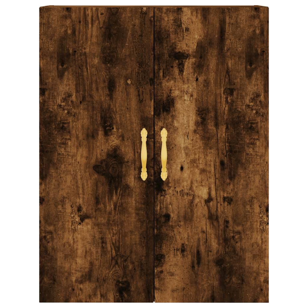 Dulap montat pe perete, stejar fumuriu, 69,5x34x90 cm GartenMobel Dekor