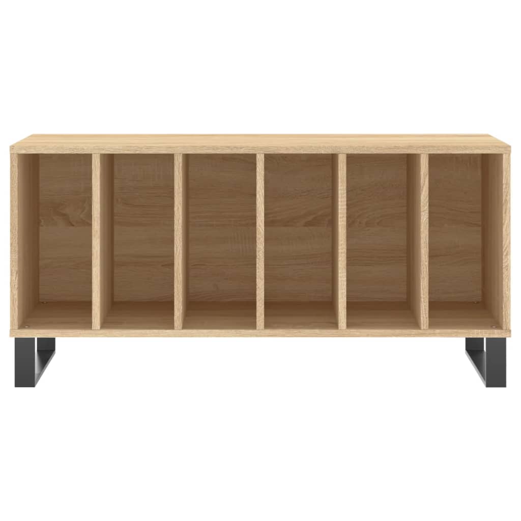 Dulap pentru discuri stejar sonoma 100x38x48 cm, lemn prelucrat GartenMobel Dekor
