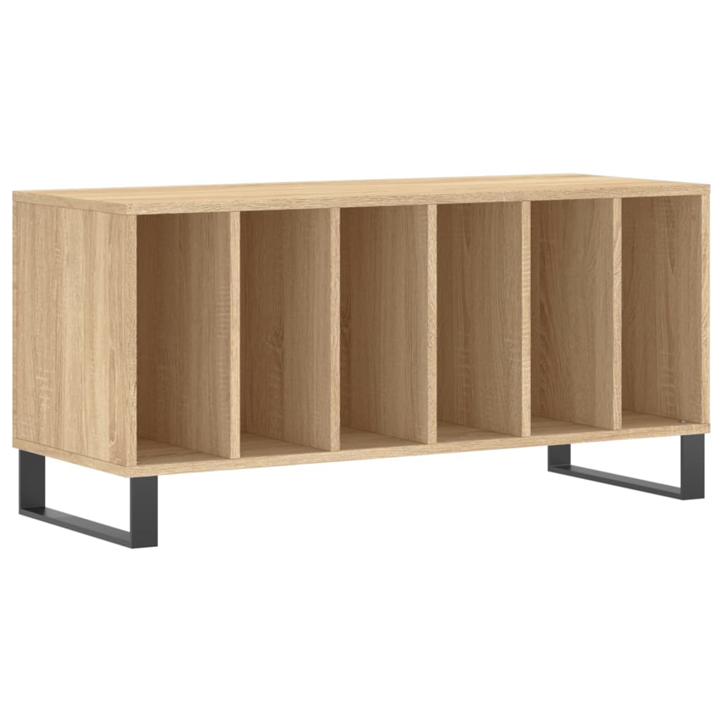 Dulap pentru discuri stejar sonoma 100x38x48 cm, lemn prelucrat GartenMobel Dekor