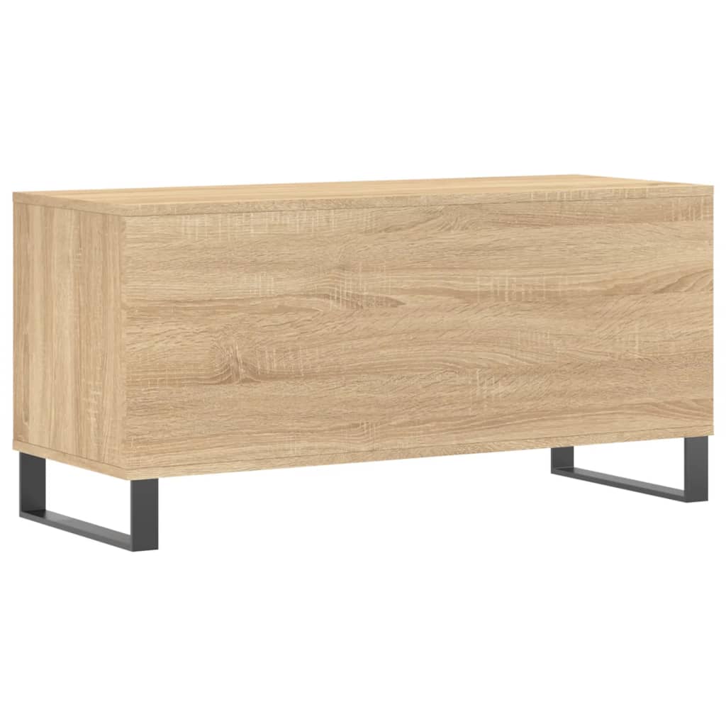 Dulap pentru discuri stejar sonoma 100x38x48 cm, lemn prelucrat GartenMobel Dekor
