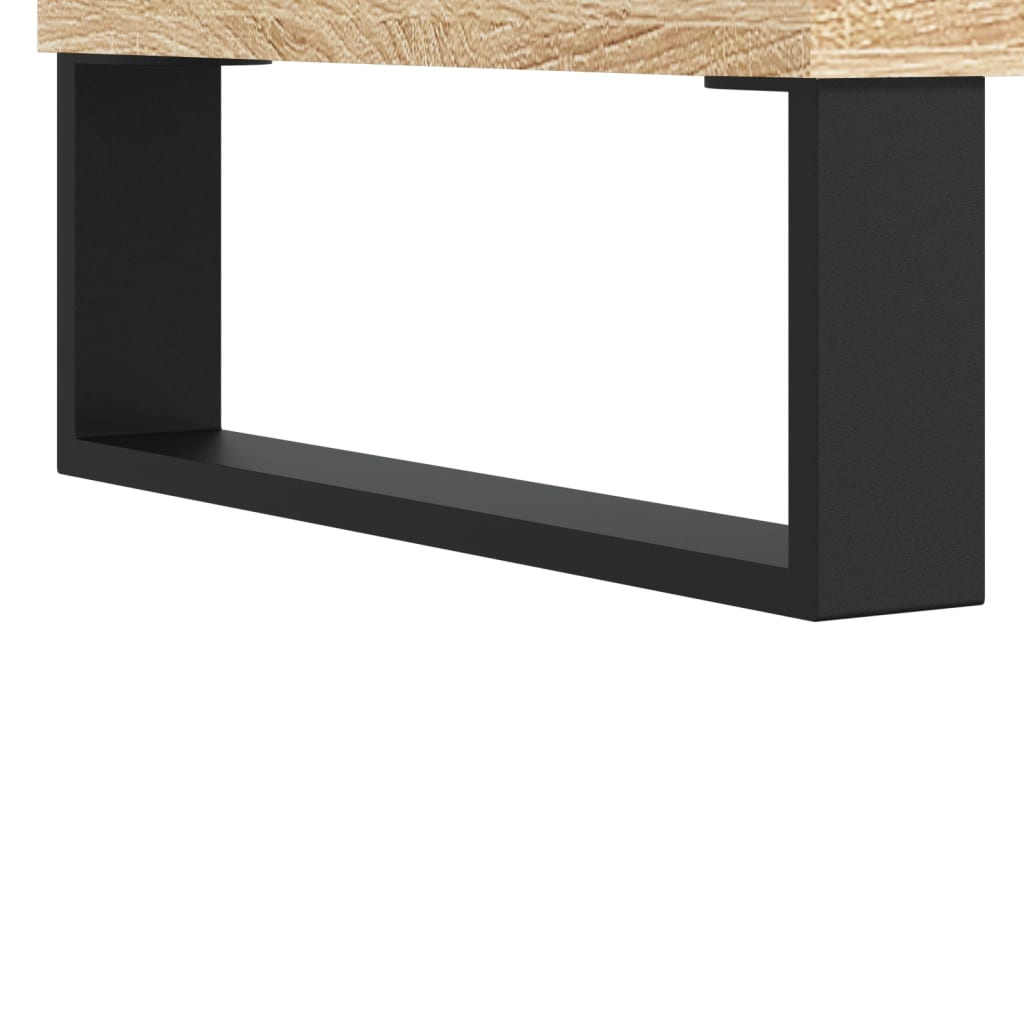 Dulap pentru discuri stejar sonoma 100x38x48 cm, lemn prelucrat GartenMobel Dekor