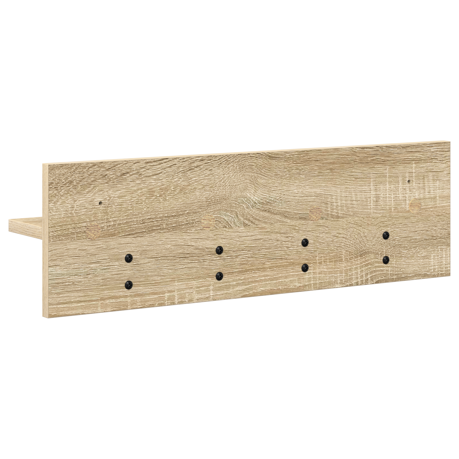 Răcător de paltoane montat pe perete cu raft Pe perete Stejar sonoma GartenMobel Dekor