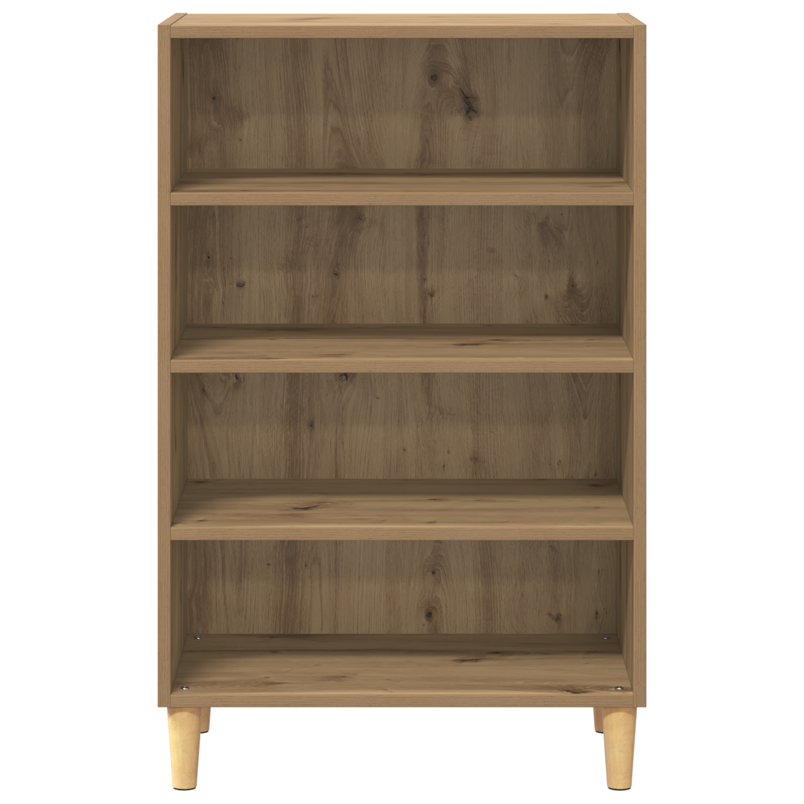 Bufet cu raft stejar artizanal 57 x 35 x 90 cm Lemn compozit GartenMobel Dekor