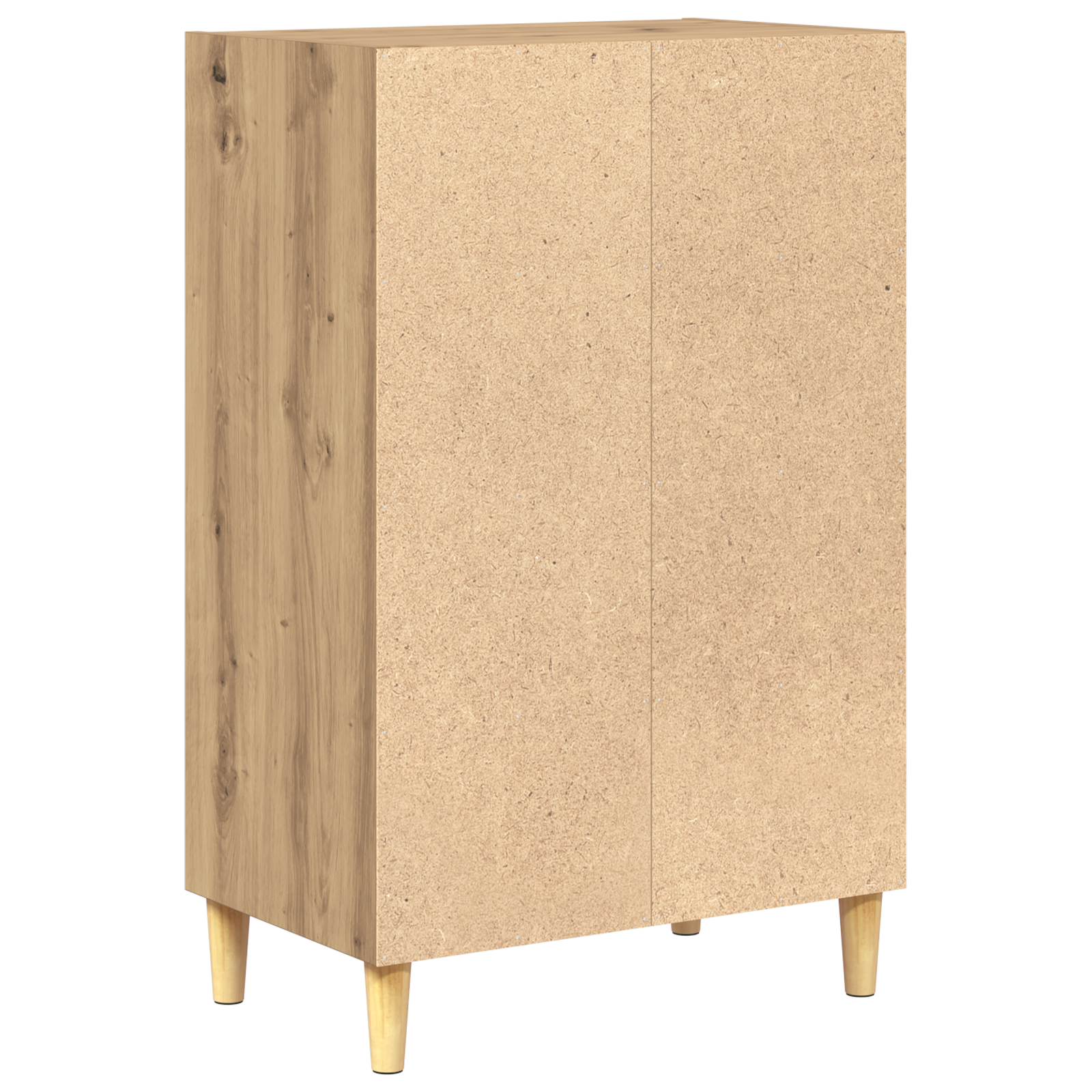 Bufet cu raft stejar artizanal 57 x 35 x 90 cm Lemn compozit GartenMobel Dekor