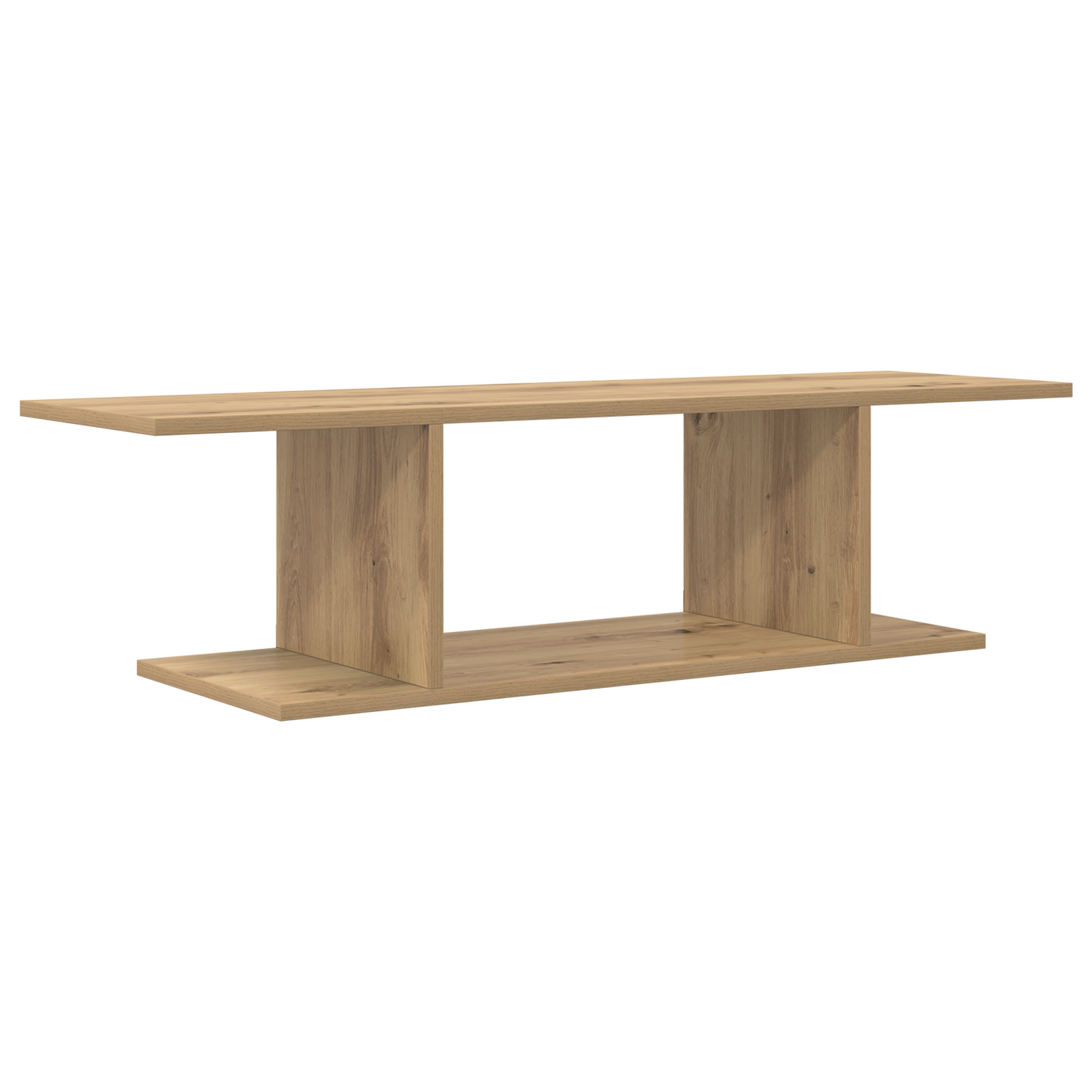 Cabinet TV cu raft cu depozitare Maro 103 x 30 x 26.5 cm Lemn compozit GartenMobel Dekor