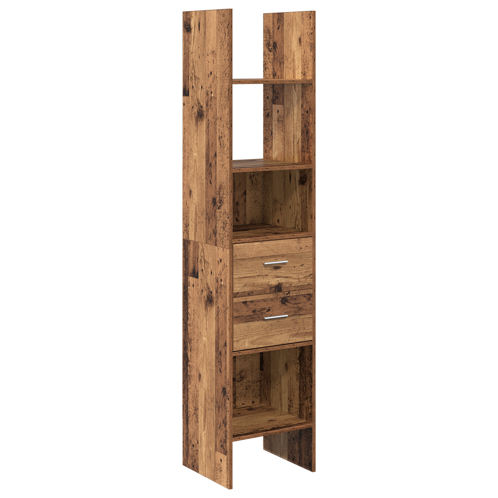 Dulap pentru cărți Lemn vechi 40 x 35 x 180 cm Lemn compozit GartenMobel Dekor