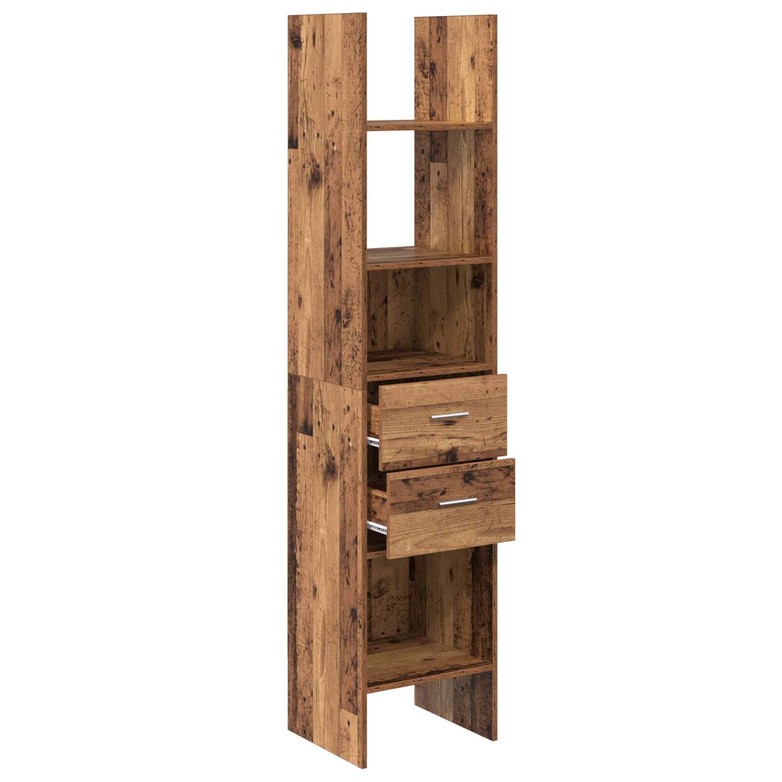 Dulap pentru cărți Lemn vechi 40 x 35 x 180 cm Lemn compozit GartenMobel Dekor