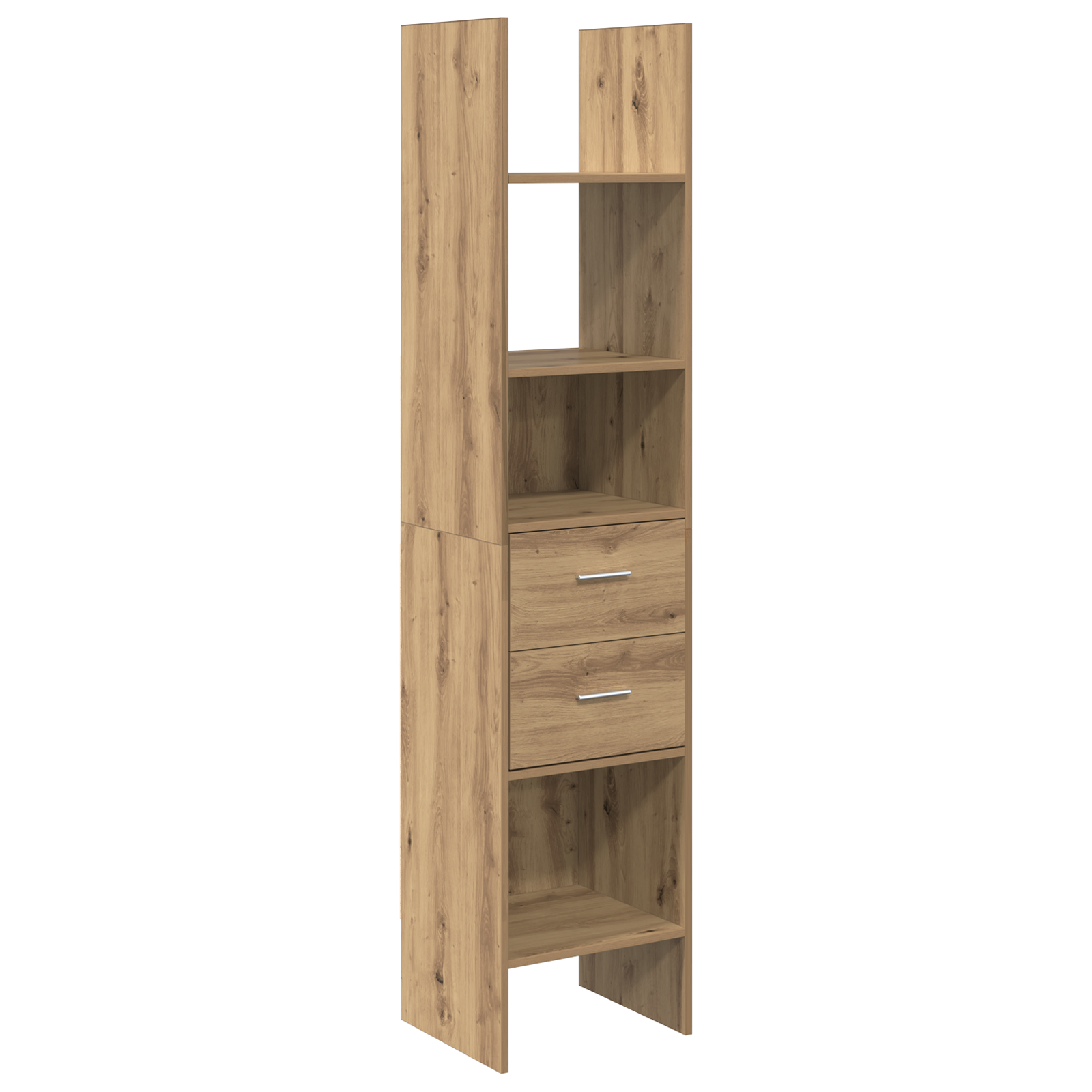 Dulap pentru cărți stejar artizanal 40 x 35 x 180 cm GartenMobel Dekor