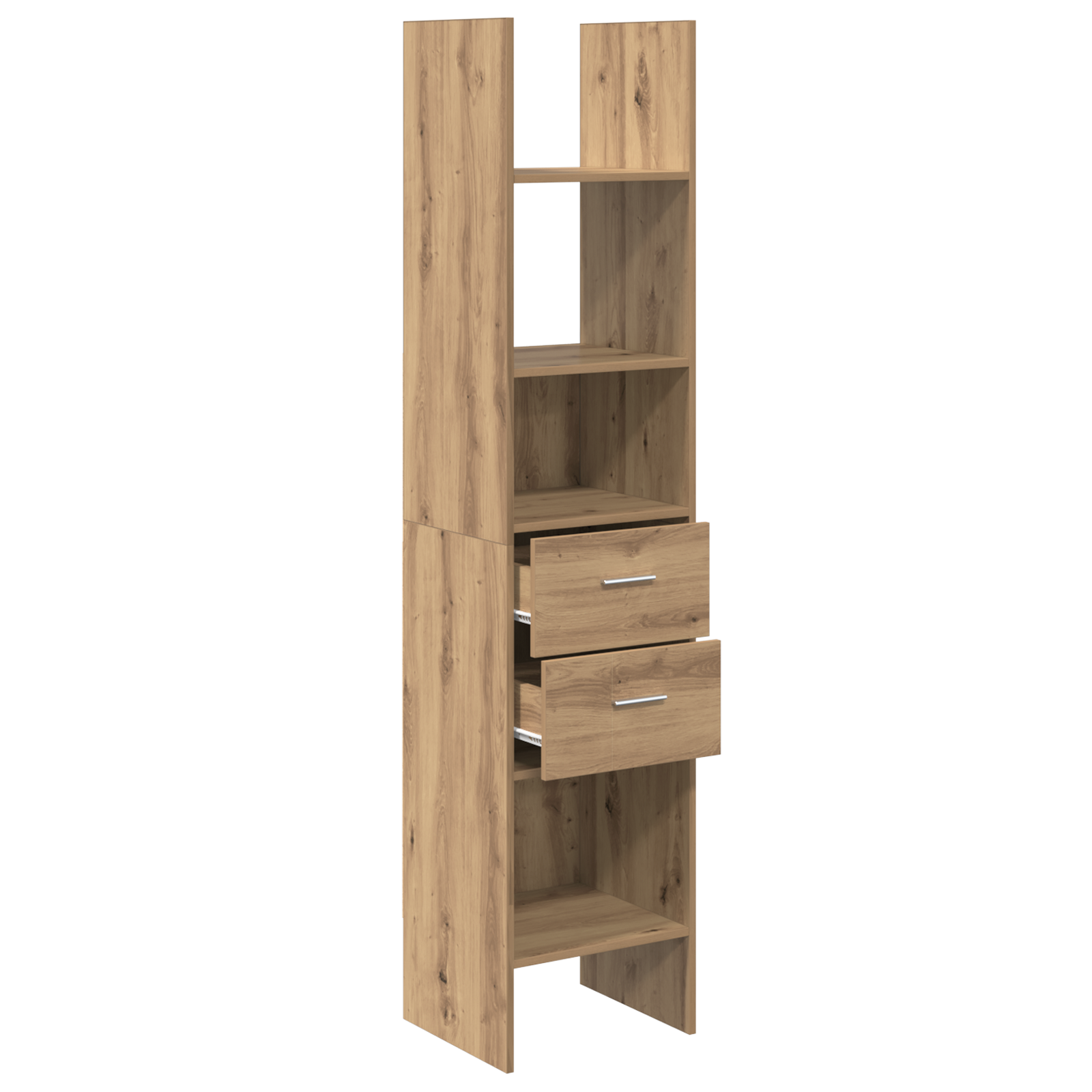 Dulap pentru cărți stejar artizanal 40 x 35 x 180 cm GartenMobel Dekor