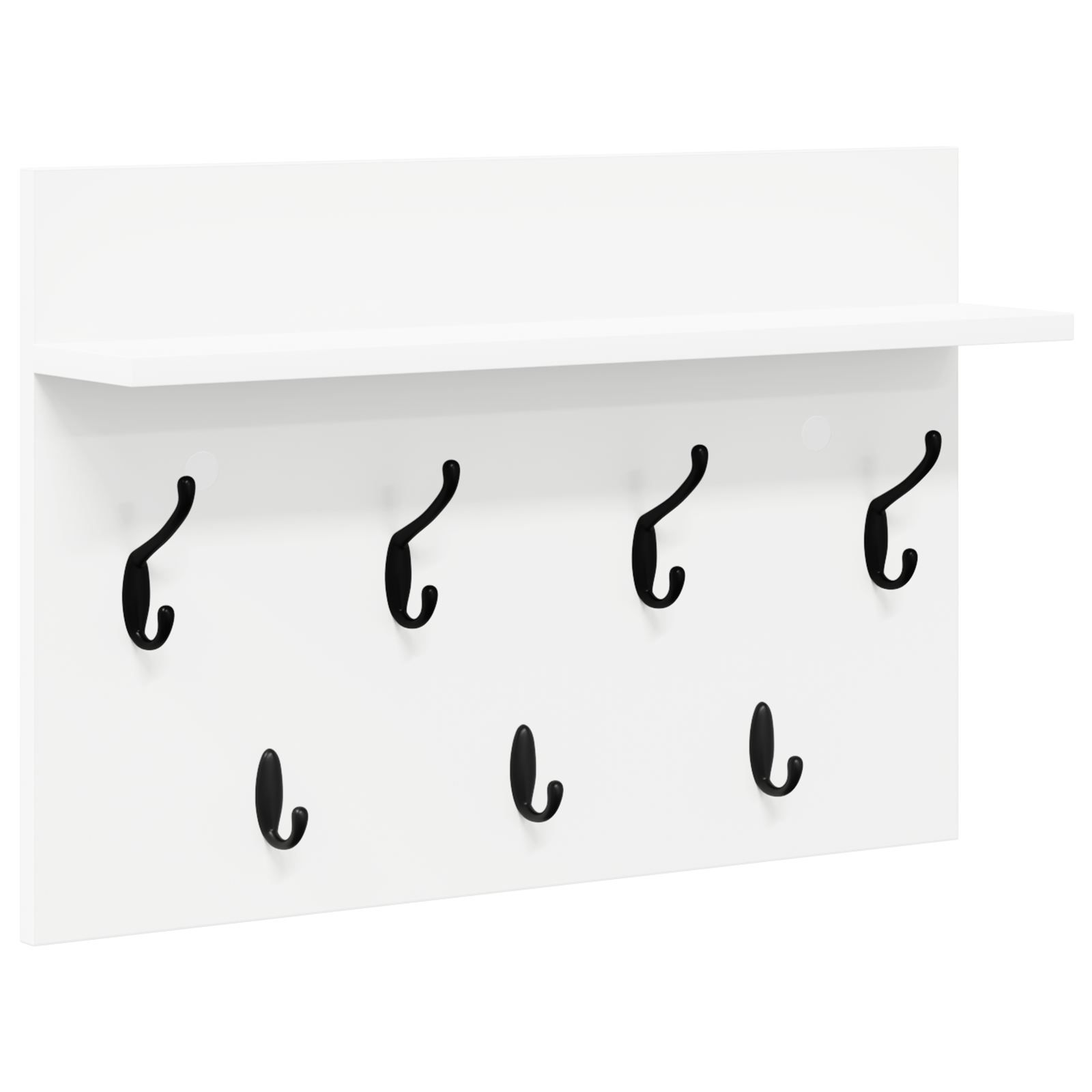 Răcător de paltoane montat pe perete Alb 60 x 40 x 12 cm GartenMobel Dekor