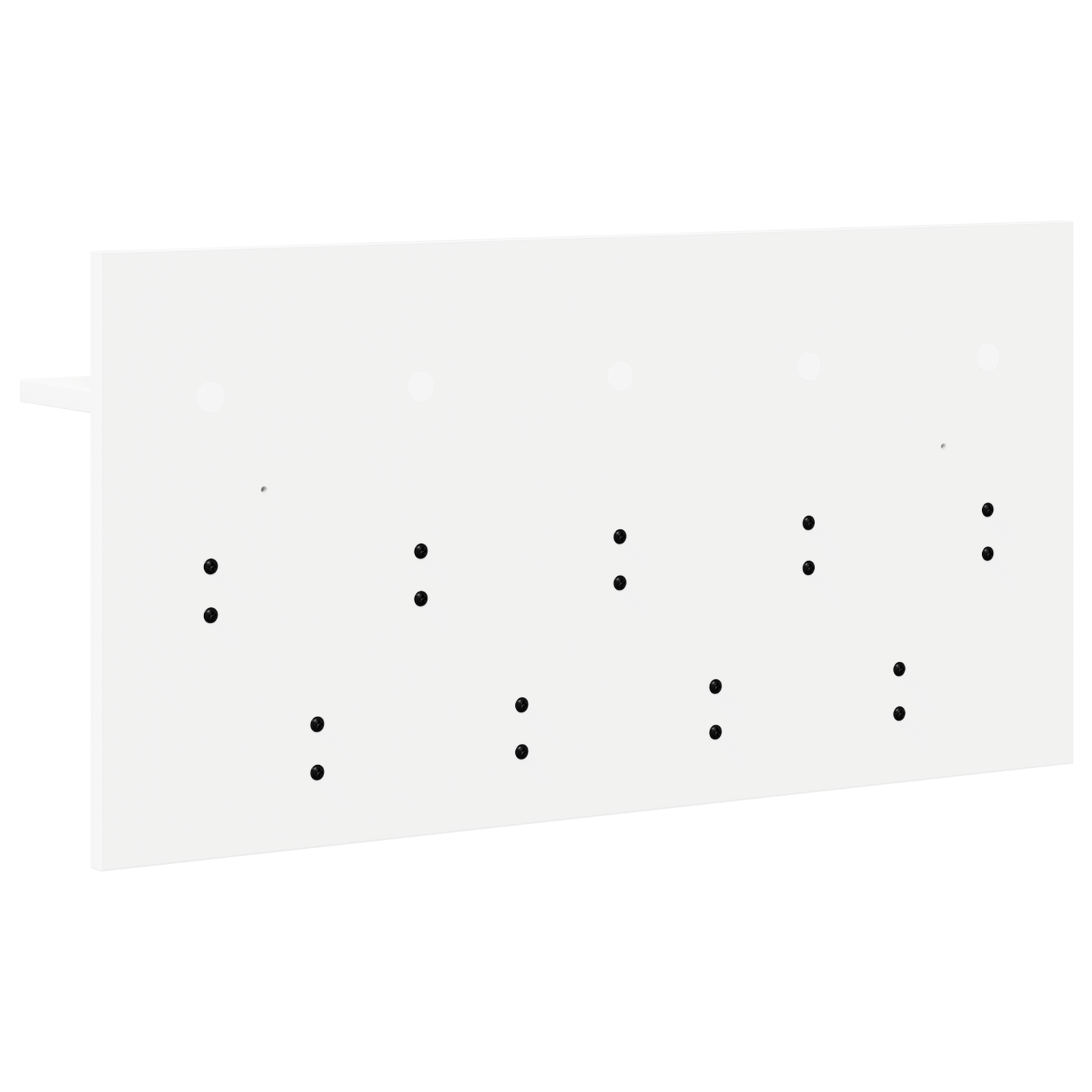 Răcător de paltoane montat pe perete Alb 80 x 40 x 12 cm GartenMobel Dekor