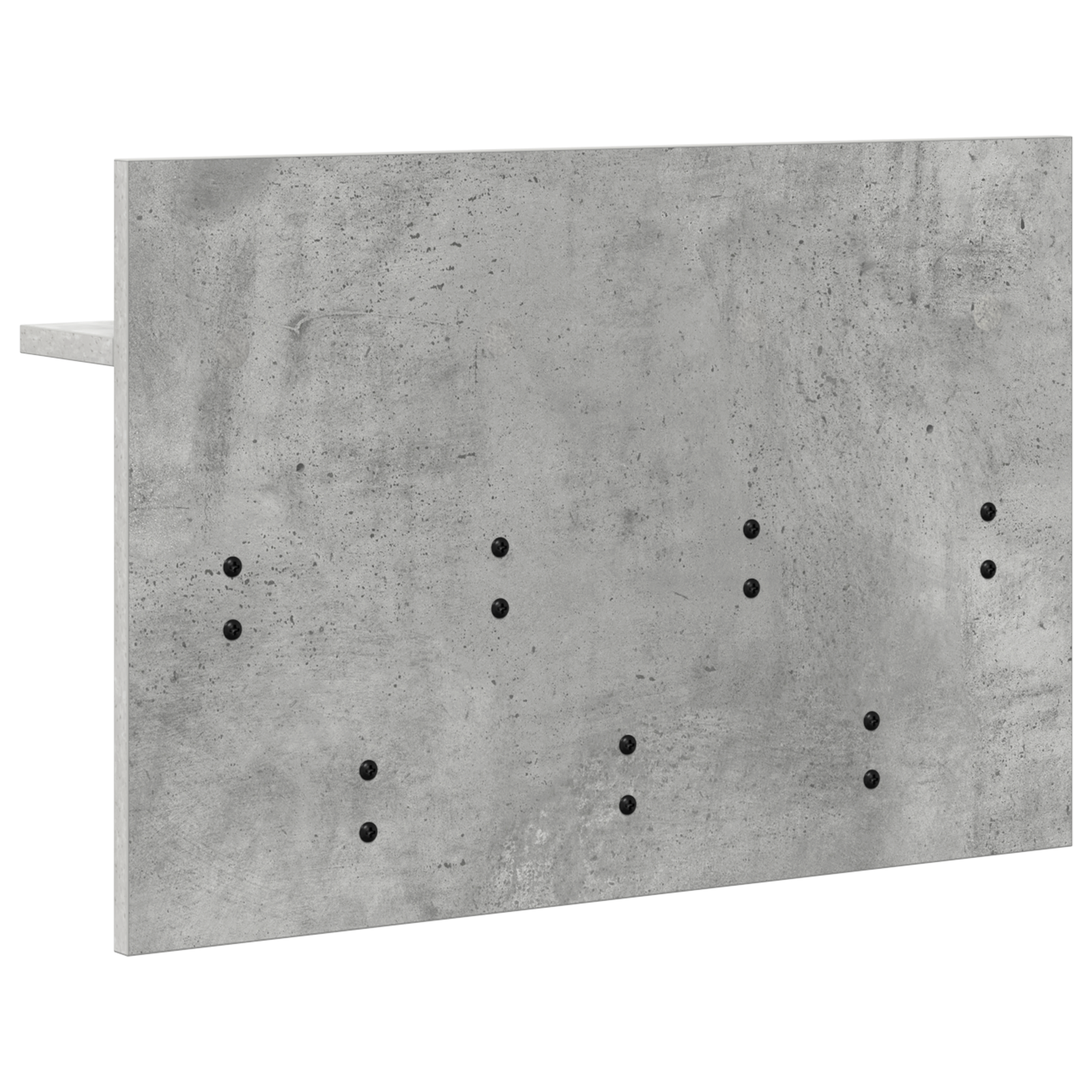 Răcător de paltoane montat pe perete Gri beton 60 x 40 x 12 cm GartenMobel Dekor