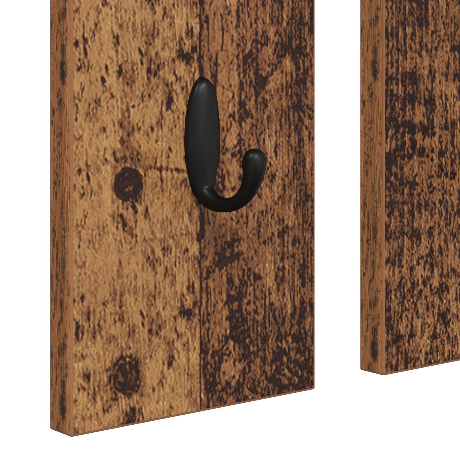 Răcător de paltoane montat pe perete Lemn vechi 84 x 10 x 80 cm GartenMobel Dekor