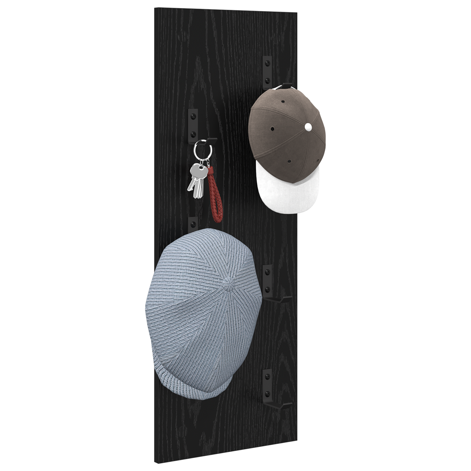 Răcător de paltoane montat pe perete Pe perete Stejar negru GartenMobel Dekor