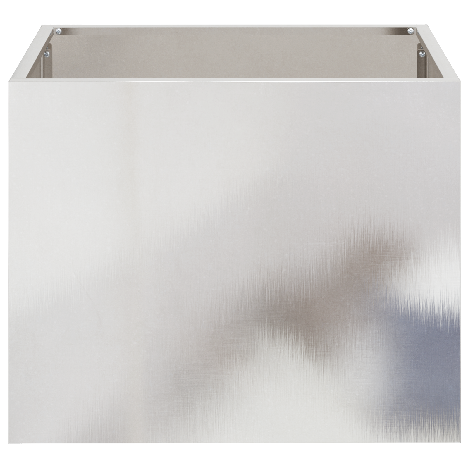 Vază pentru Grădină Argintiu 50 x 32 x 40 cm Oțel inoxidabil GartenMobel Dekor