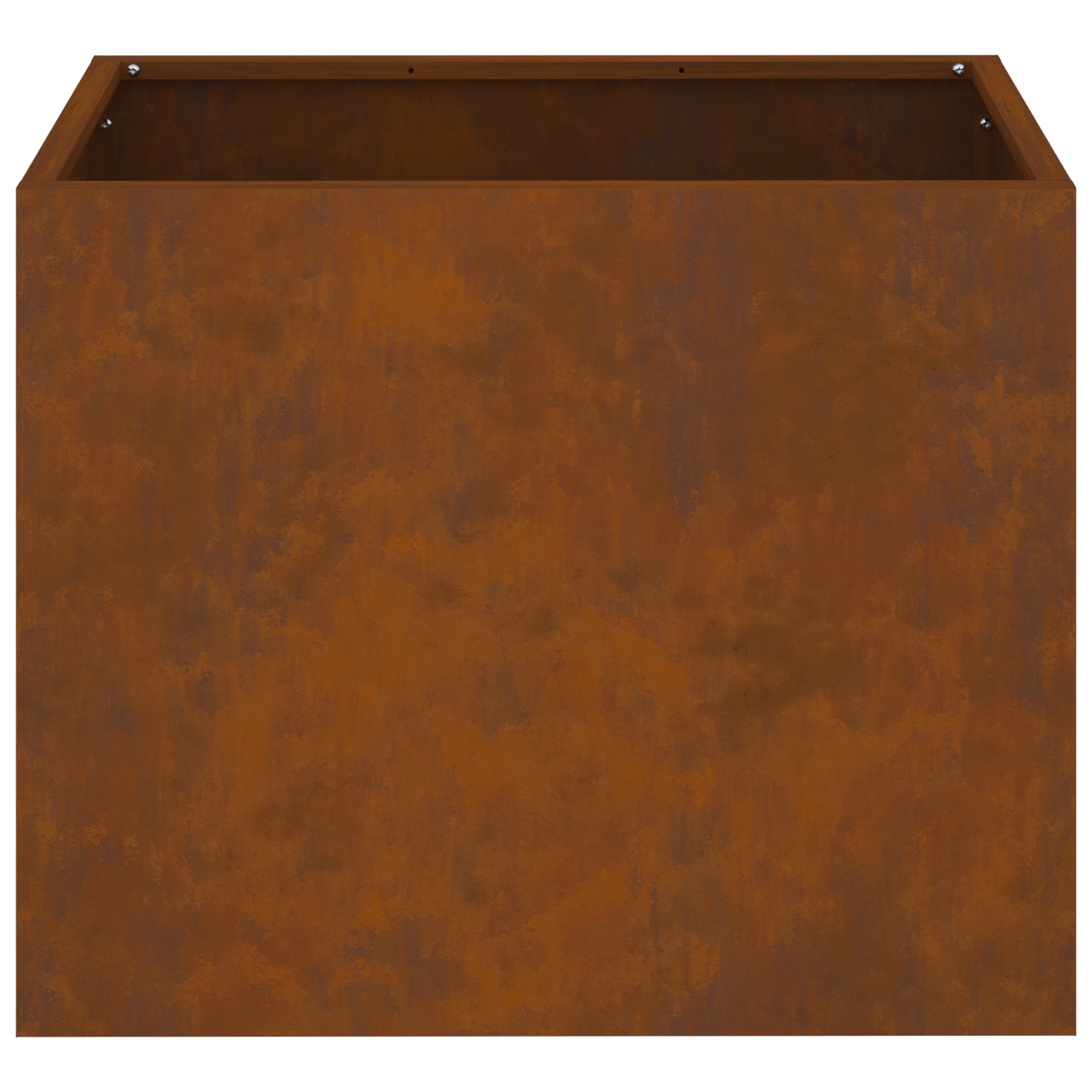 Vază pentru Grădină Maro 50 x 32 x 40 cm Oțel Vechi GartenMobel Dekor