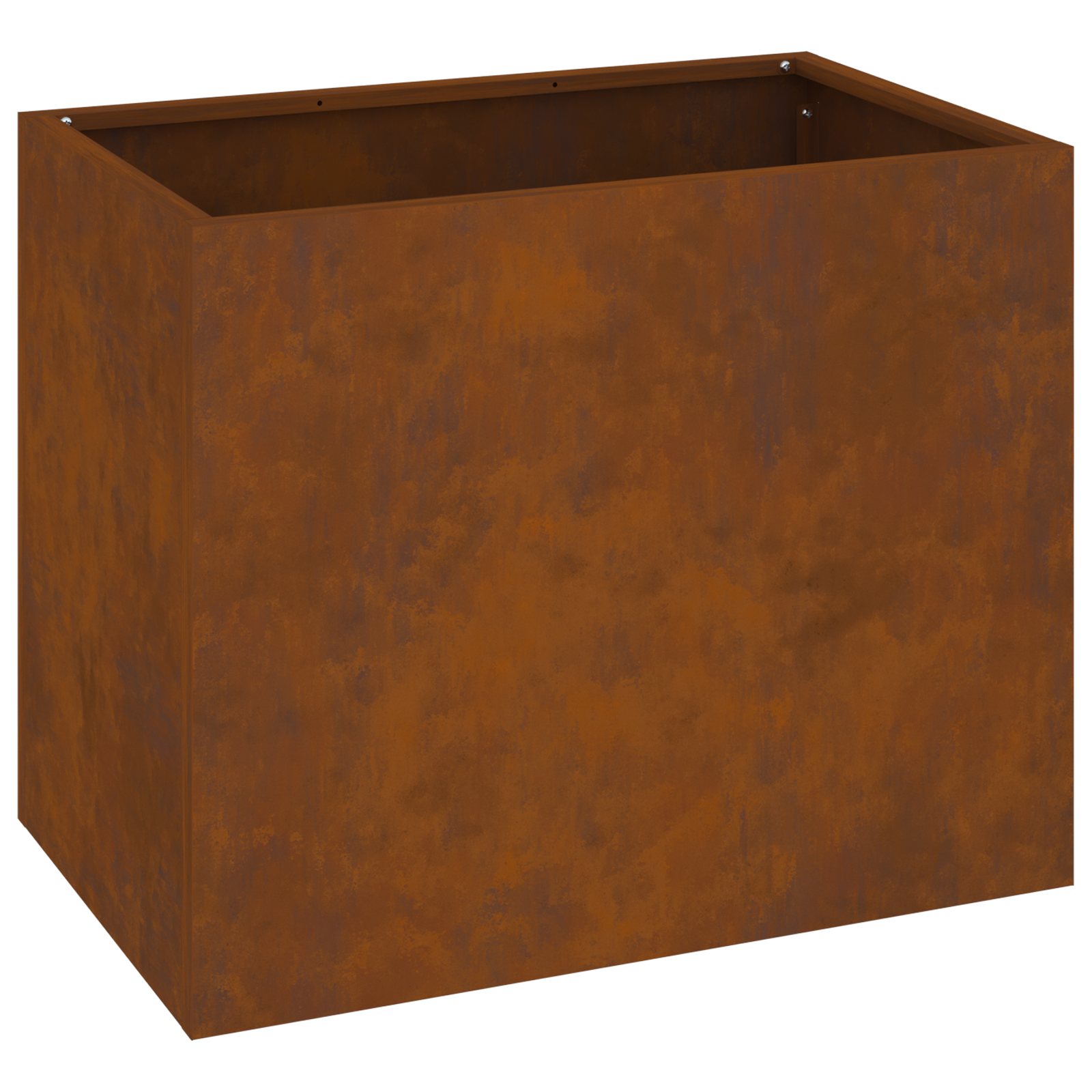 Vază pentru Grădină Maro 50 x 32 x 40 cm Oțel Vechi GartenMobel Dekor
