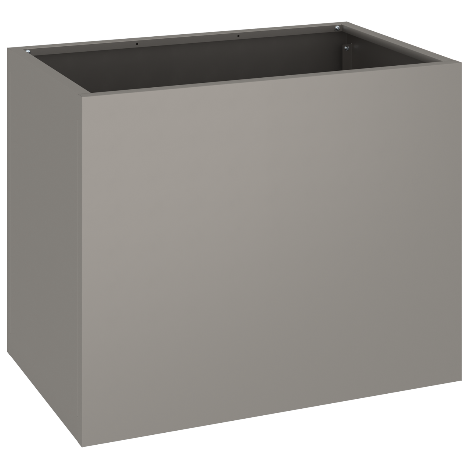 Vază pentru Grădină Maro 50 x 32 x 40 cm Oțel Vechi GartenMobel Dekor