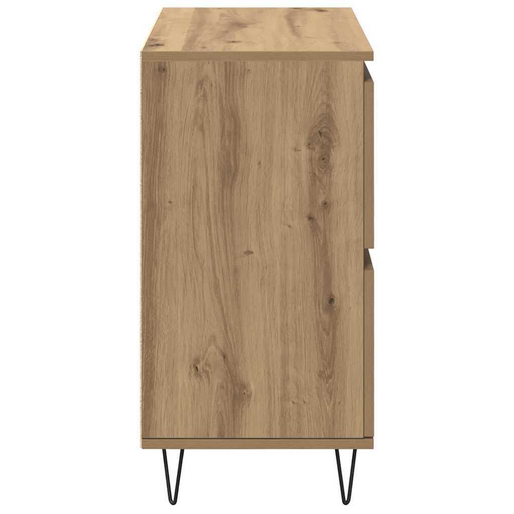 Bufet cu depozitare cu ușă Maro 60 x 35 x 70 cm Lemn compozit GartenMobel Dekor