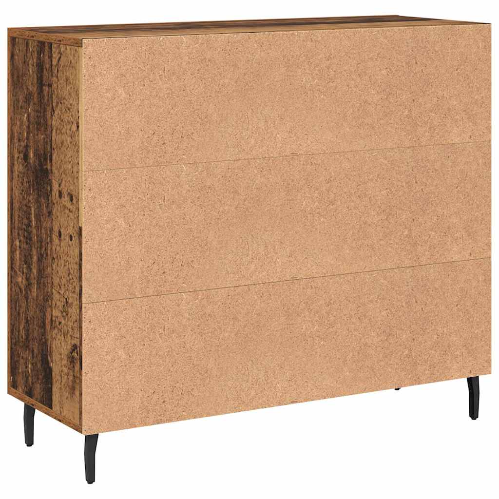 Bufet cu depozitare cu ușă Maro 90 x 34 x 80 cm Lemn compozit GartenMobel Dekor