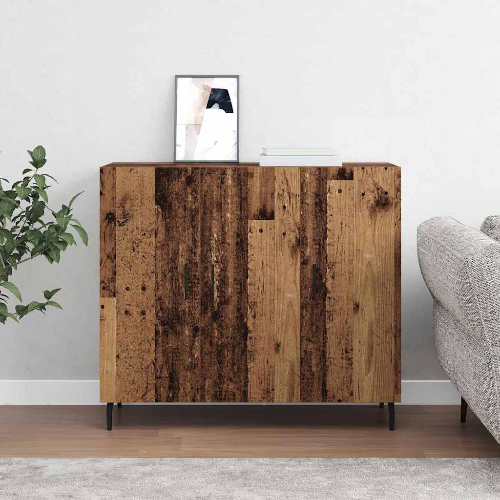 Bufet cu depozitare cu ușă Maro 90 x 34 x 80 cm Lemn compozit GartenMobel Dekor
