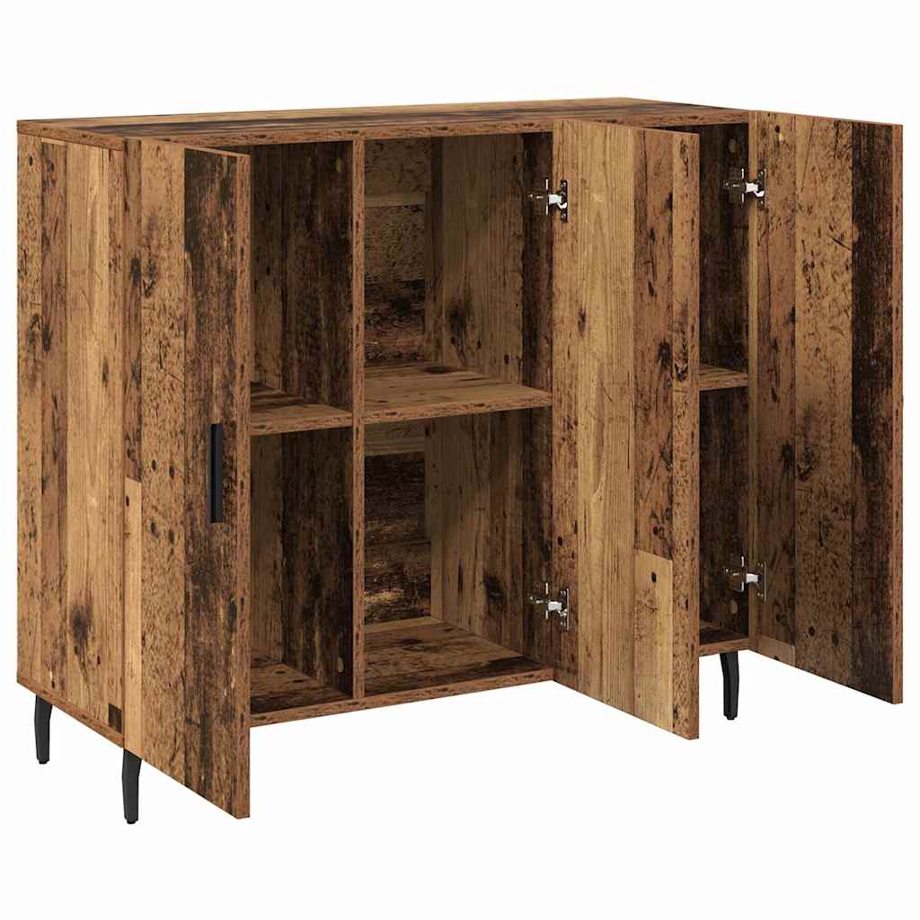 Bufet cu depozitare cu ușă Maro 90 x 34 x 80 cm Lemn compozit GartenMobel Dekor