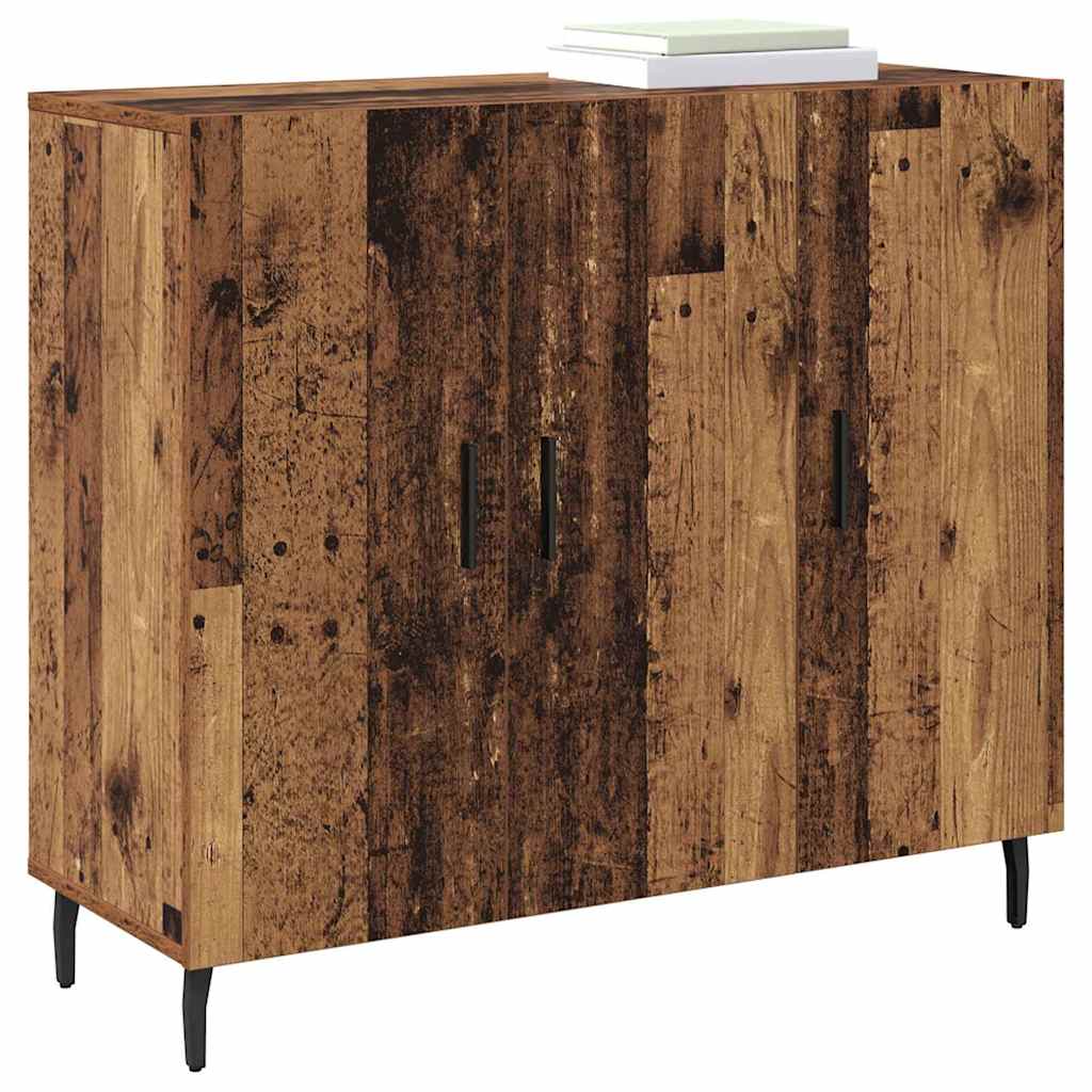 Bufet cu depozitare cu ușă Maro 90 x 34 x 80 cm Lemn compozit GartenMobel Dekor