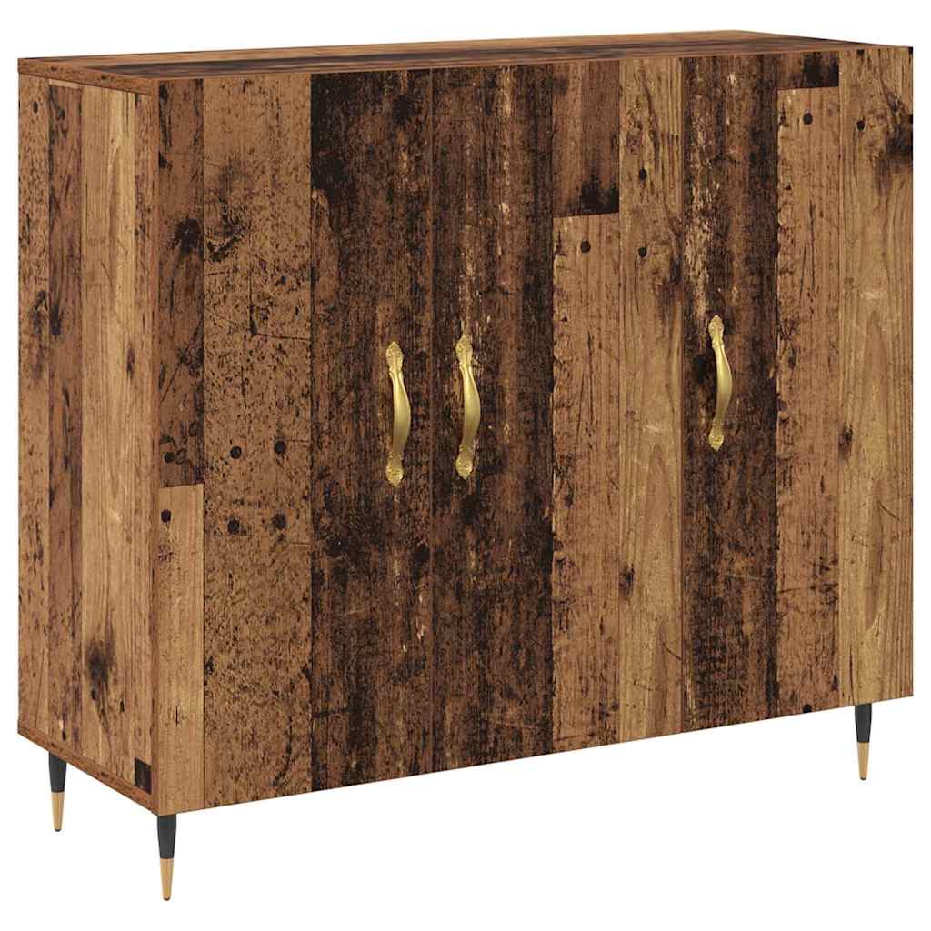 Bufet cu depozitare cu ușă Maro 90 x 34 x 80 cm Lemn compozit GartenMobel Dekor