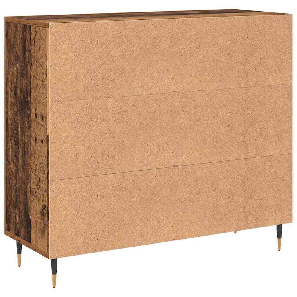Bufet cu depozitare cu ușă Maro 90 x 34 x 80 cm Lemn compozit GartenMobel Dekor