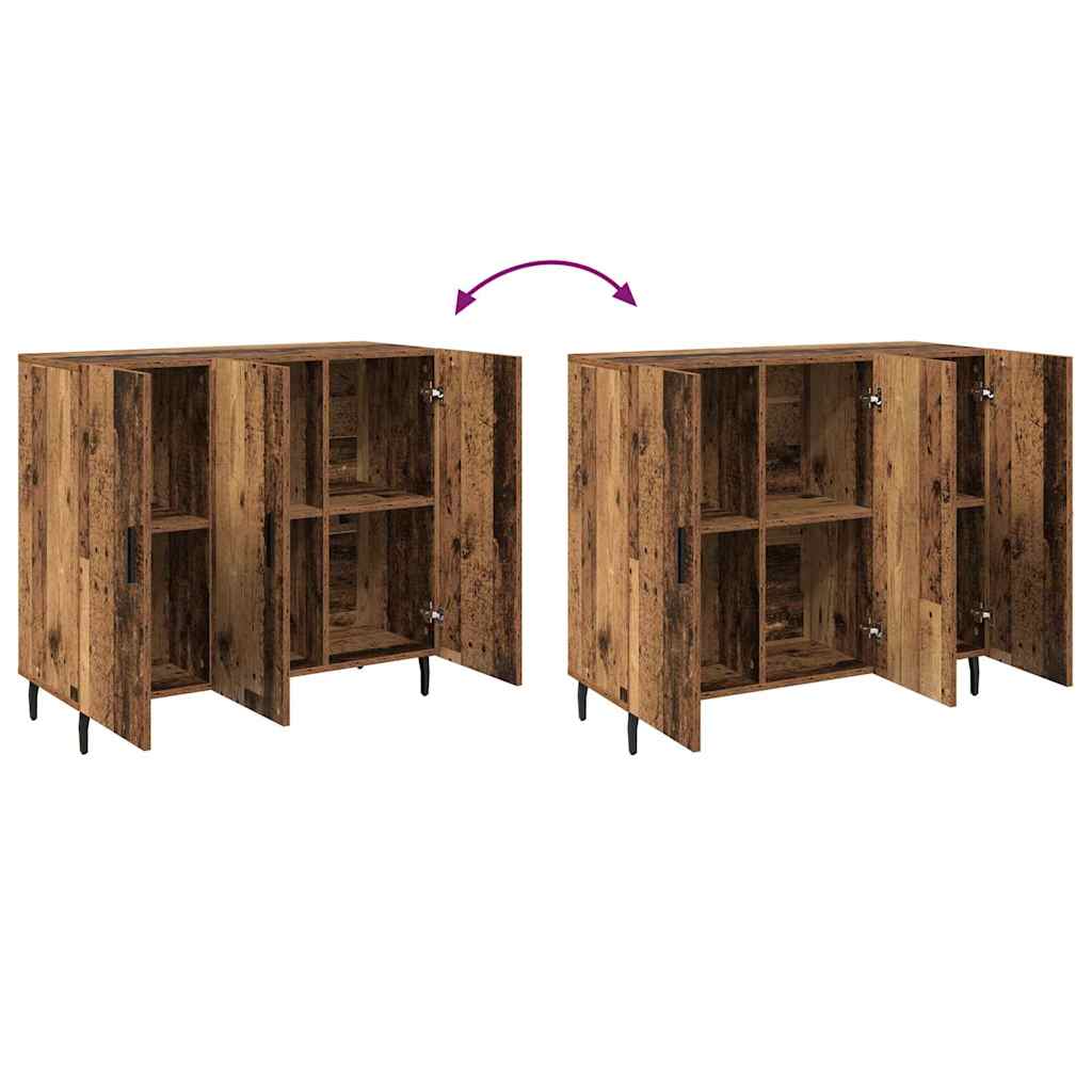 Bufet cu depozitare cu ușă Maro 90 x 34 x 80 cm Lemn compozit GartenMobel Dekor